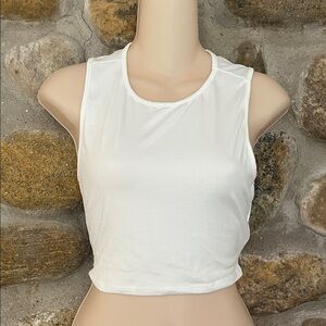 Forever 21 Classic White Tank Top